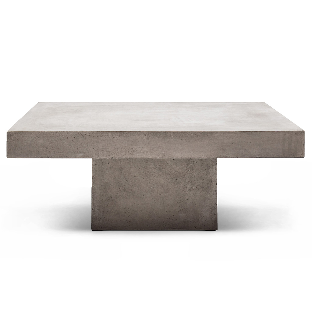 Coffee Table 21.7x21.7x20.9 Concrete Look 