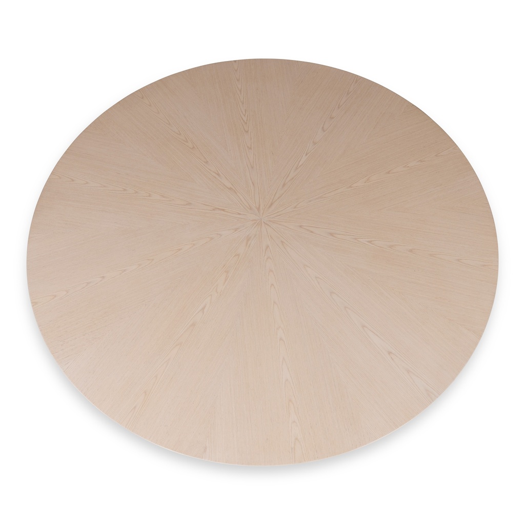 Mona Round Dining Table - Wood Top