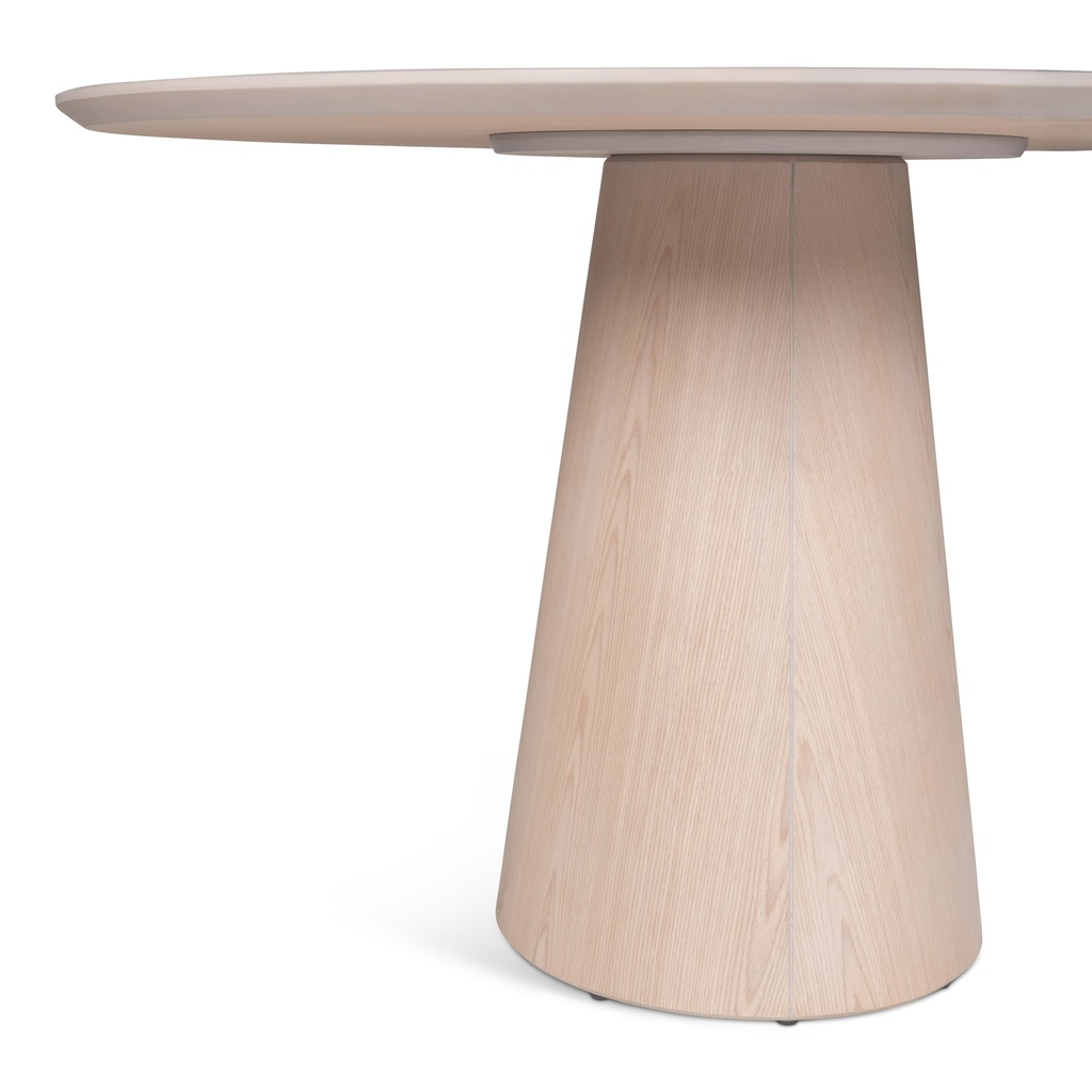 Mona Round Dining Table - Wood Top