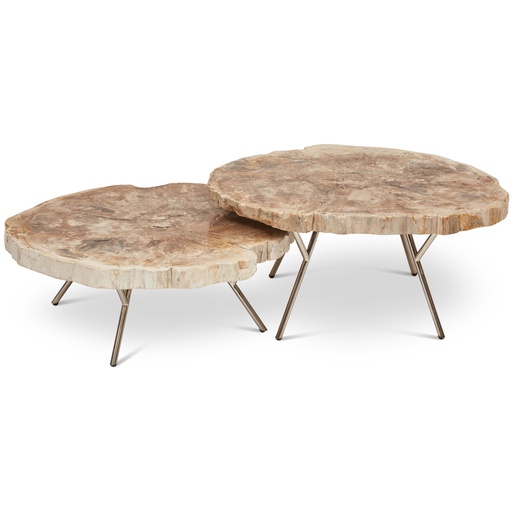 Lastra Coffee Table - Natural Light (Set of 2)